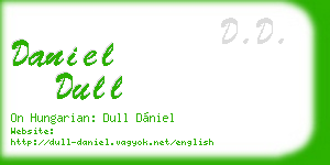 daniel dull business card